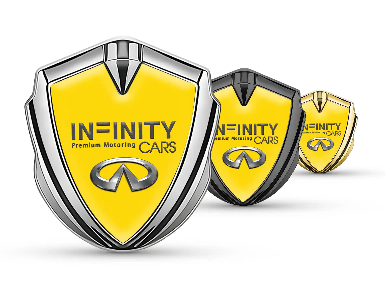 Infiniti Emblème Métal Insigne Design Force Modulable